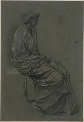 Femme assise