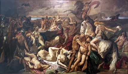 La bataille des Amazones (deuxième version)