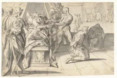 Justice du comte Guillaume III le Bon sur le bailli de Hollande-Méridionale