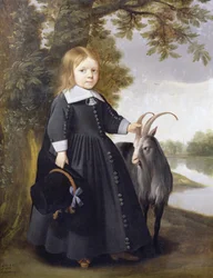 Enfant et chèvre, 1655