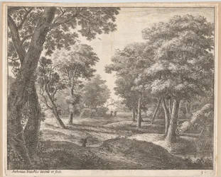 Un chemin à travers les bois, 17ème siècle