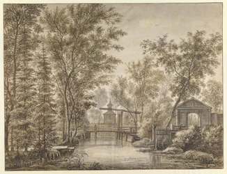 Le pont-levis près de Spruytenburg