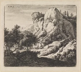 Paysage avec tunnel