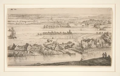 Le village au bord du canal