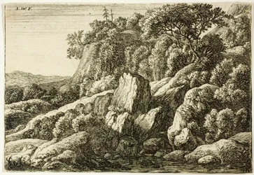 Paysage rocheux