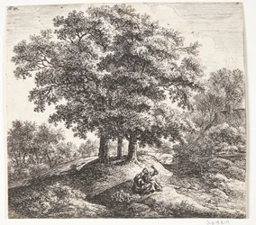 Homme et femme assis près d