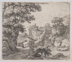 Le dôme et la cascade, 17ème siècle