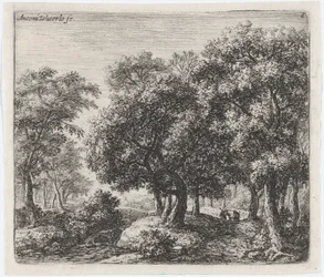 Le Chemin forestier Les Deux Cavaliers, 17ème siècle