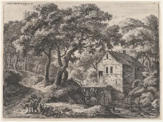 Le Moulin dans les bois, 17ème siècle