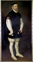 Portrait en pied de Pejeron, bouffon du comte de Benavente