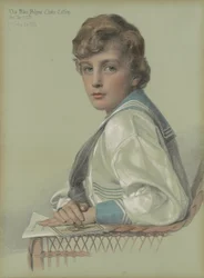 Dion William Palgrave Clayton Calthrop, âgé de huit ans