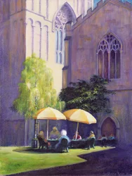 Jardin du réfectoire, Cathédrale d