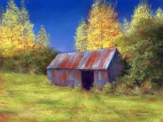 La vieille cabane en étain