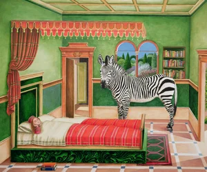 Zèbre dans une chambre, 1996