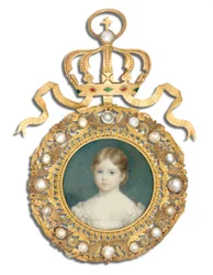 La reine Victoria enfant, 1825