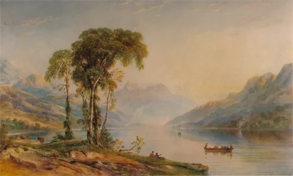 Ben Venue depuis Loch Achray, 1840, 1935