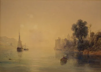 Scène de rivière