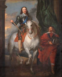 Charles Ier à cheval avec M. De St. Antoine
