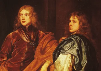 Portrait de deux jeunes hommes
