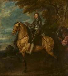 Charles Ier (1600-49) à cheval
