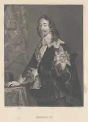 Charles Ier, gravé par A.H. Payne