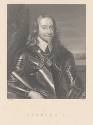 Charles Ier, gravé par W. Hall