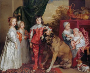 Les cinq enfants aînés de Charles Ier