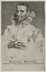 Portrait de Jan Brueghel