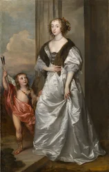 Lady Mary Villiers, plus tard duchesse de Richmond et Lennox (1622-1685), avec Charles Hamilton, Lord Arran, c.1637