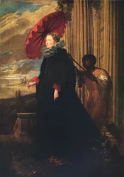 La marquise Elena Grimaldi, épouse du marquis Nicola Cattaneo, v. 1623