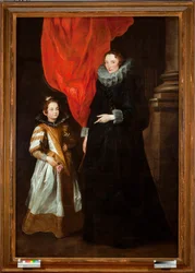 Portrait de Geronima Brignole-Sale et de sa fille Maria-Amelia