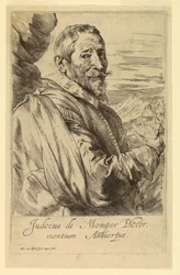 Portrait de Josse de Momper, des Icones Principum Virorum