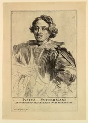 Portrait de Justus Sustermans, des Icones Principum Virorum
