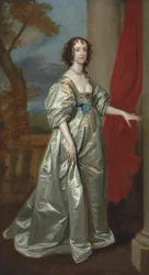 Portrait de Margaret Smith, Mme Thomas Carey, future dame Edward Herbert (1606-1678)