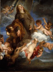 Sainte Rosalie Intercédant pour les Pestiférés de Palerme