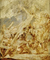 Esquisse de la levée de la croix, 1630