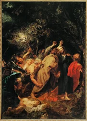 La saisie du Christ (peinture sur toile)