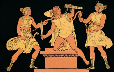 Oreste poursuivi par les Furies, 1880
