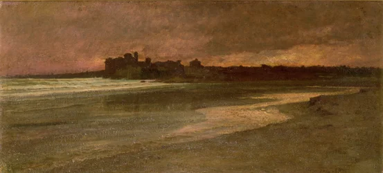 Nettuno, soirée sur la plage