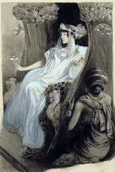 Dessin pour Aphrodite de Pierre Louÿs, 1896