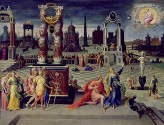 Auguste et la Sibylle Tiburtine