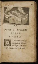 Page de titre de « Histoires ou Contes du passé. Avec Moralités » par Charles Perrault, Paris : Claude Barbin, 1697