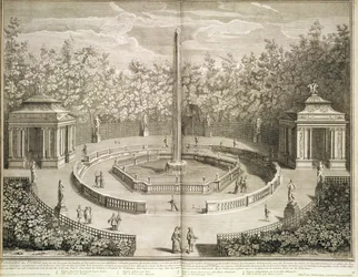 Fontaine des Dômes, Versailles, vers 1715