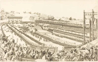 Fédération Générale des Français au Champ de Mars le 14 juillet 1790