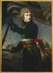 Le Général Bonaparte à Arcole (huile sur toile)