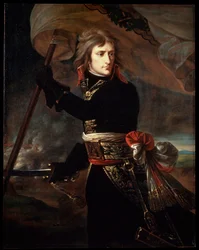 Napoléon Bonaparte sur le pont d