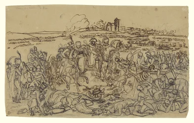 Napoléon sur le champ de bataille d