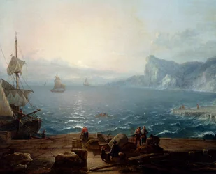 Coucher de soleil (détail)