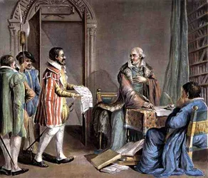 Jean Hennuyer (né en 1497), évêque de Lisieux, sauve la vie des Huguenots dans son diocèse