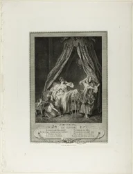 Rising, from Monument du Costume Physique et Moral de la fin du Dix-huitième siècle